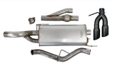 21-24 Ford F-150 V8 5.0L Roush 22264-BLK Side Exit Catback Active Ready Exhaust w/ Black Tips